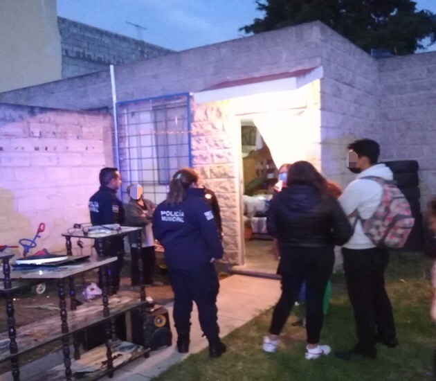 Resguarda Escuadrón Naranja de Apizaco a madre e hijos víctimas de violencia